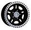 Pro Comp Xtreme Alloy Series 8128 Gloss Black wAccents